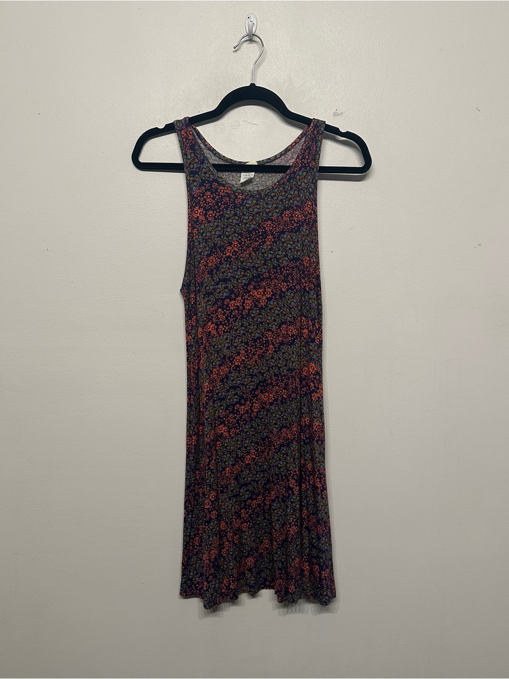 Natural Life Sleeveless Floral Knee Length Dress Small